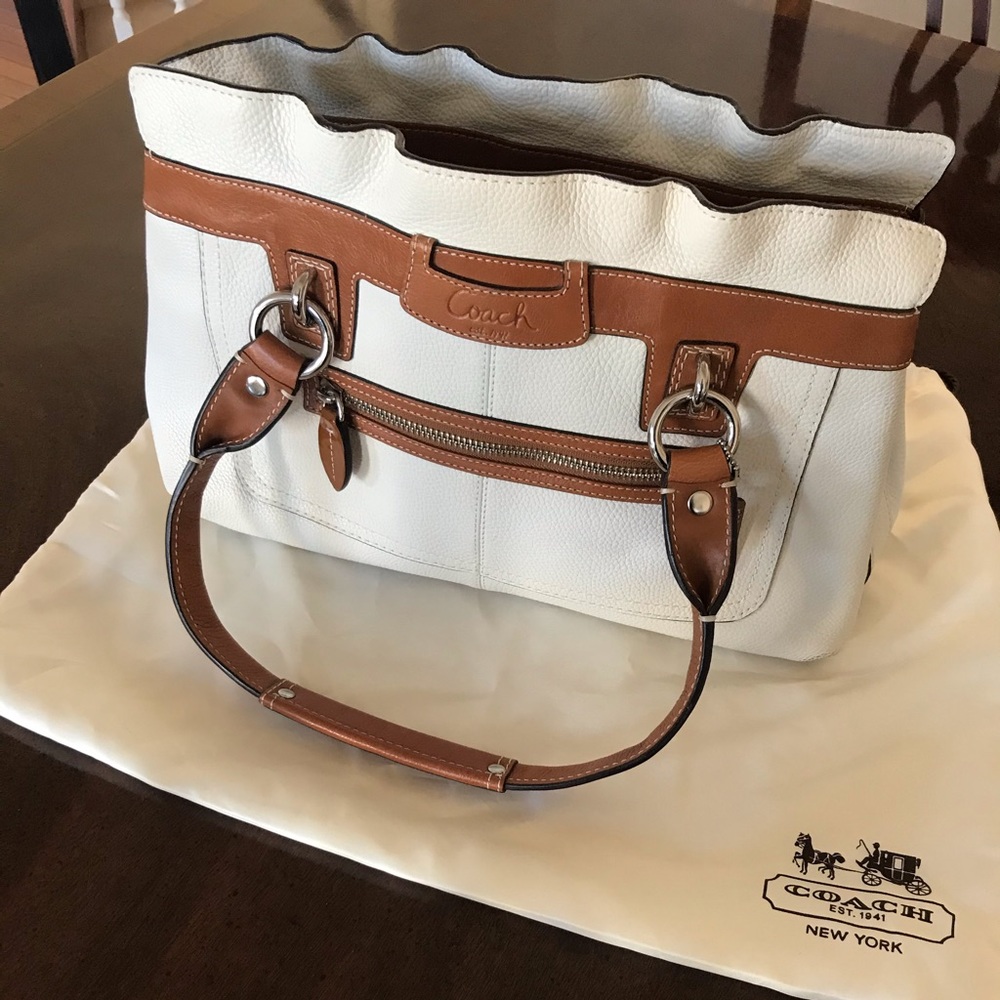 Ivory Coach Bag